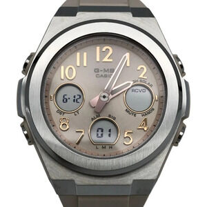CASIO BABY-G Women's Analog/Digital Watch, Tough Solar, Radio Controlled, Sil...